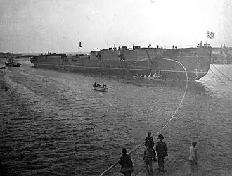 Rozestavěný křižník Admiral Nachimov