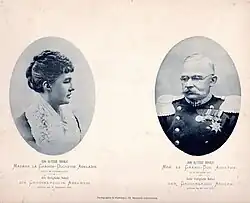 Adolphe a Marie-Adéla von Luxembourg