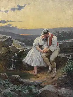 Adolf Liebscher – Černohorská idyla