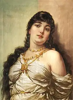 Adolf Russ: Černohorka (cca 1860)