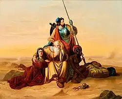 Adolf Weidlich: Biblická scéna