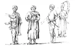 Studie postav Turků