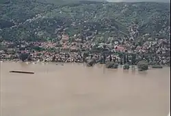 Letecký pohled na město