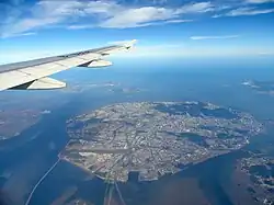 Letecká fotografie od severu