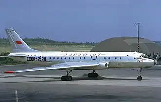 Tupolev Tu-104B Aeroflot