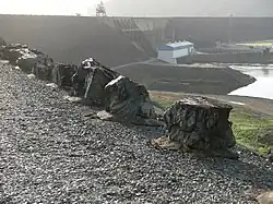 hráz jezera Brokopondo