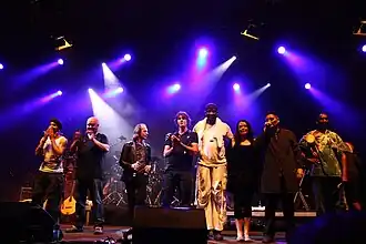Afro Celt Sound System v roce 2010
