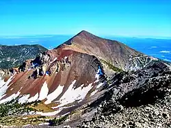 Agassiz Peak ze severu
