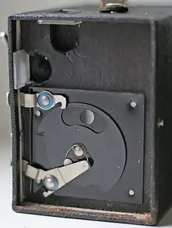 Rotační závěrka modelu Agfa Box 44