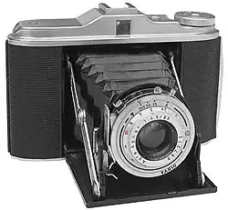 Agfa Isolette na kinofilm z roku 1950