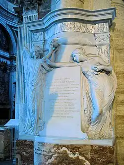 Náhrobek Agostina Chigi, autor Adolfo Apolloni, 1915