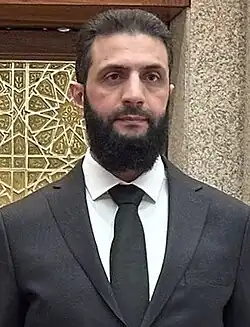 Prezident přechodné vlády Ahmad Šara