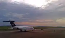 Air Uganda na letiště Entebbe