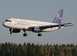 Airbus A320 Syrian Air, 2005