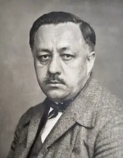 Akademický malíř Alois Wierer v roce 1923