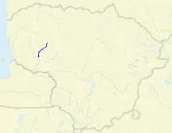 Akmena na mapce Litvy