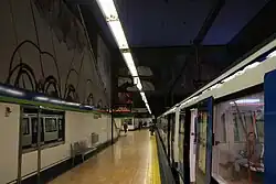 Nástupiště stanice