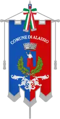 Alassio – vlajka