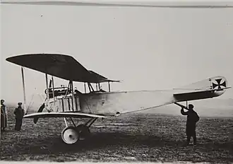 Letoun Albatros B.III v roce 1917