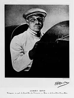 Albert Divo, francouzský automobilový závodník