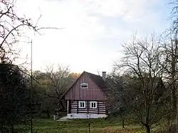 Roubený dům čp 1 v Albrechticích