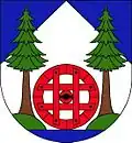 Znak obce Albrechtice v Jizerských horách