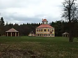 Lovecký zámeček v lesním revíru Jestřebí (Haslicht)