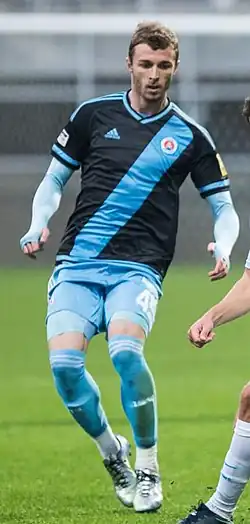 Aleksandar Čavrić v dresu Slovanu Bratislava (2018)