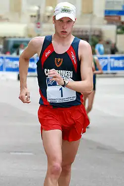 Alex Schwazer (8. června 2008)