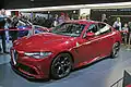 Giulia Quadrifoglio na Frankfurtském autosalonu 2015