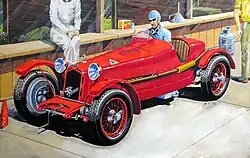 Alfa Romeo Monza (1931), Campari s tímto vozem závodil v letech 1931-32