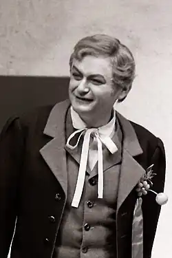 Alfréd Hampel v ND v roce 1987 (Prodaná nevěsta)