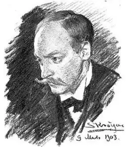 Peder Severin Krøyer: Hugo Alfvén (1903)