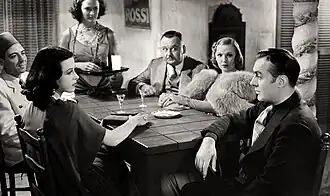 V první americké roli, film Alžír (1938)