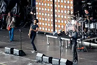 Alice in Chains na festivalu Rock am Ring v roce 2019. Zleva: Mike Inez, William DuVall, Jerry Cantrell a Sean Kinney.