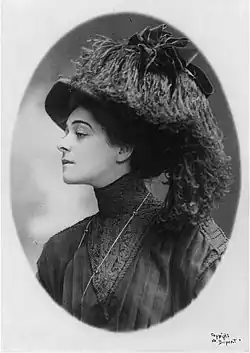 Alla Nazimova, asi 1908