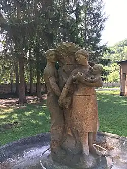 Alois Šutera sousoší Rodina 1958-1959 Trenčín Kubrá