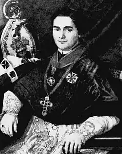 Arcibiskup Alois Josef Schrenk z Notzingu (obraz J. V. Hellicha)