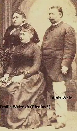 manželé Alois a Emílie Welzowi