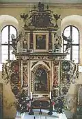 Oltář v Andělském kostele