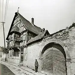 Stará kovárna (Alte Schmiede), Kiedrich, asi 1900