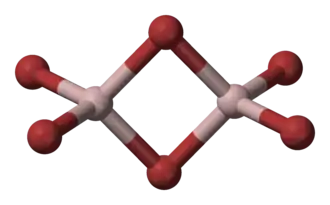Dimerní molekula bromidu hlinitého