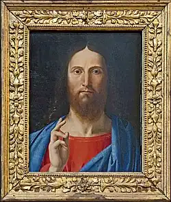 Alvise Vivarini, Cristo benedicente', 1494
