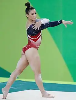 Aly Raismanová (9. srpna 2016)