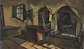 Kuchyně domu v Manhufe, 1913