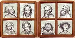 Ambraský náčrtník (detail) II