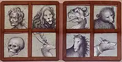 Ambraský náčrtník (detail) VI