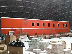 Uvnitř Geodetického dómu