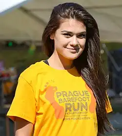 Andrea Kalousová v roce 2015