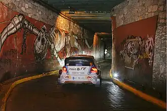 Podzemní tunely pod městem Guanajuato